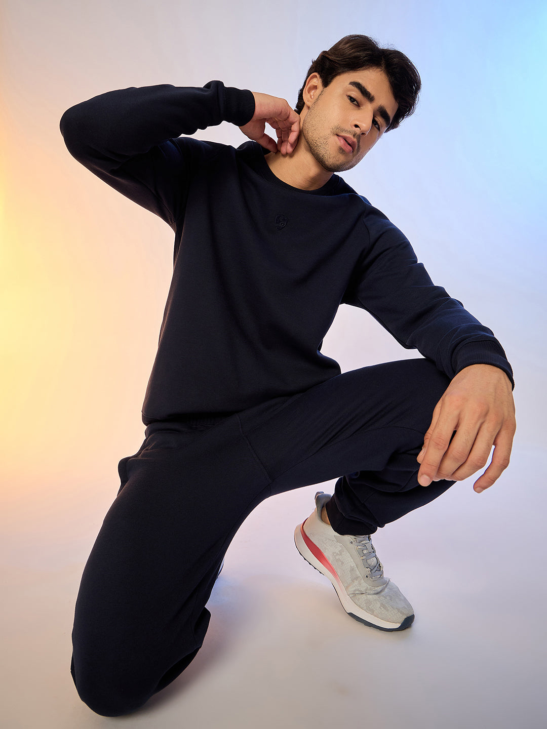 SWEAT SHIRT MEN SG H4MSW8245 NAVY