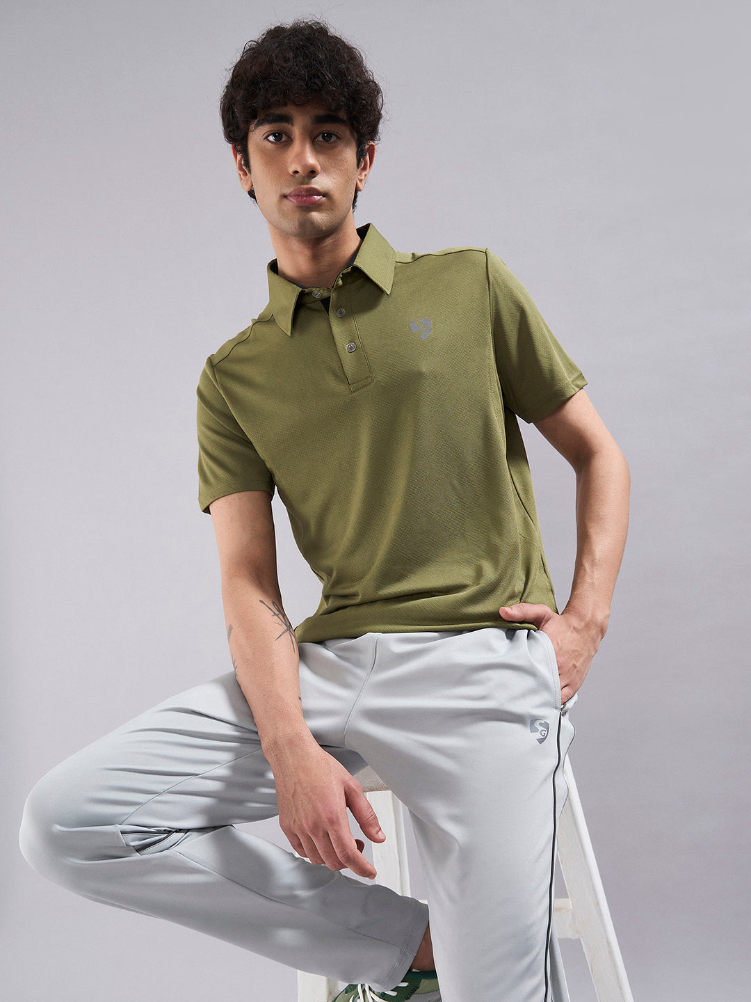 SG Men's H2MP8140 Polo T-Shirt