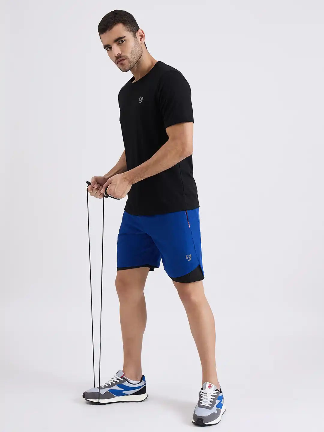 SG H2MS83892 Men Royal Blue Shorts