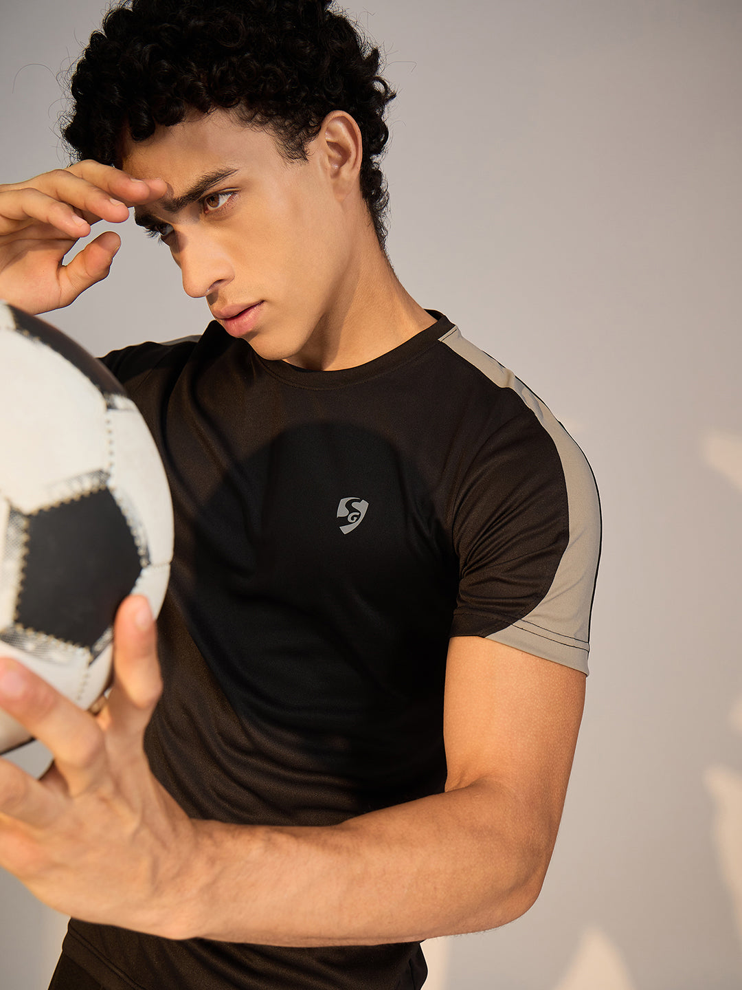 T-SHIRT MEN SG H3MT8208 BLACK