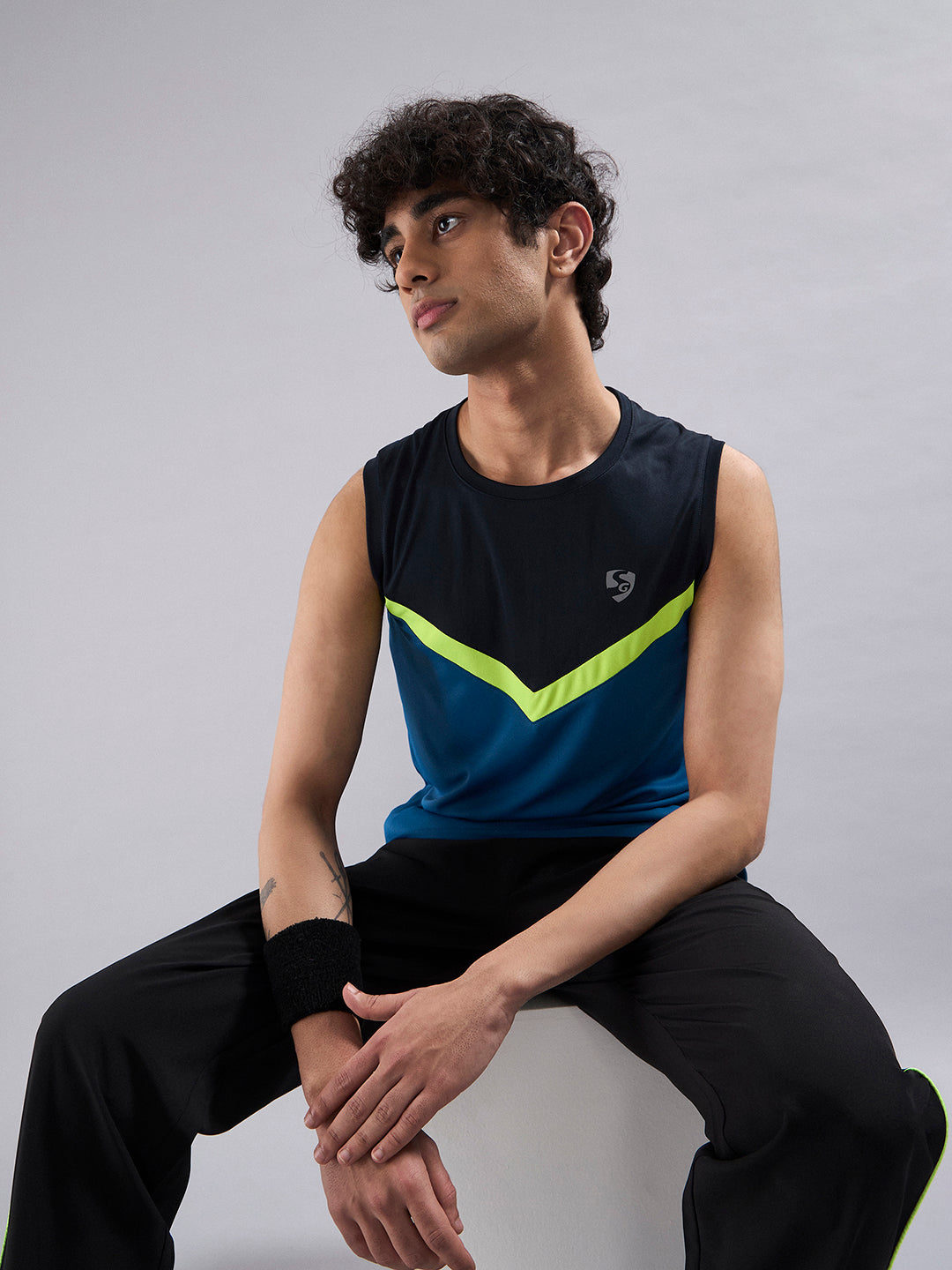 SG Men's H1MV8004 T-Vest