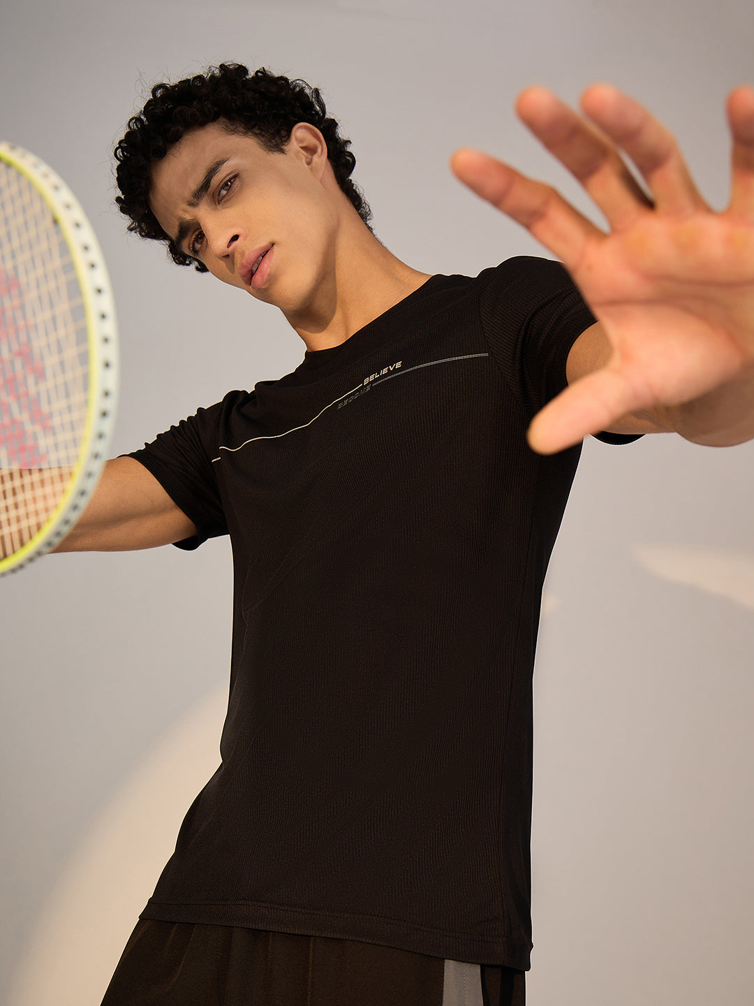 T-SHIRT MEN SG H3MT8210 BLACK