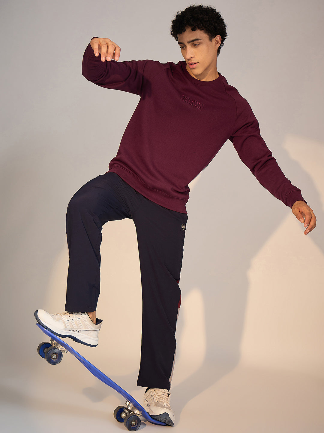 SWEATSHIRT MEN SG H4MSW8247 MAROON