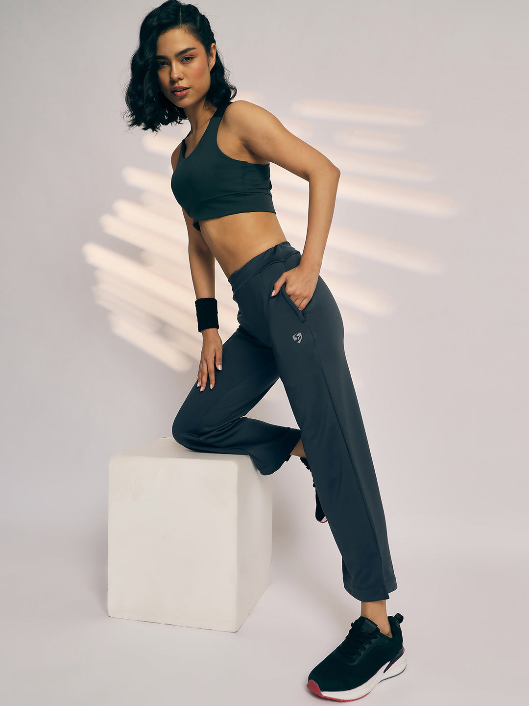 TRACK PANT WOMEN SG H3WTP8283 MID GREY