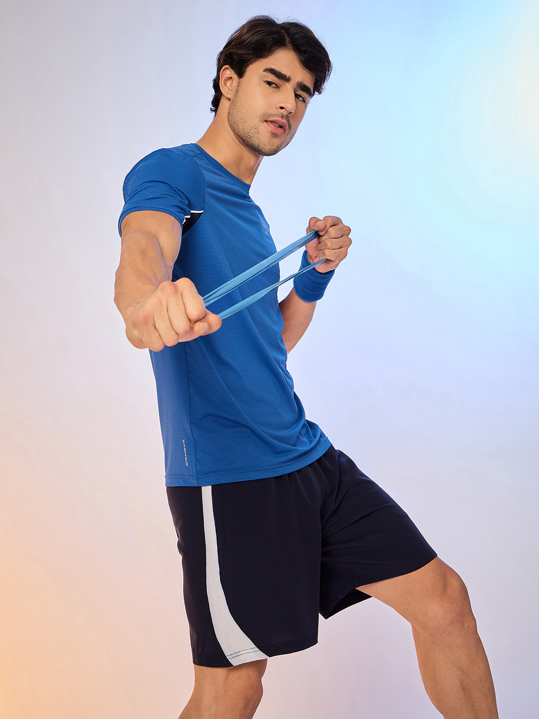 T-SHIRT MEN SG H3MT8204 COBALT BLUE