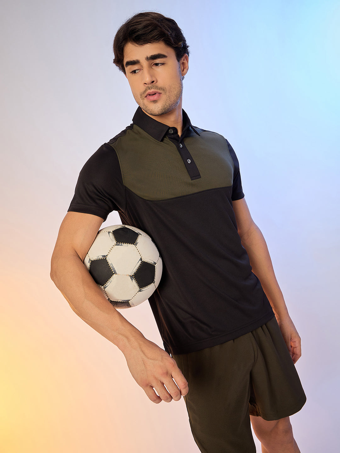 POLO MEN SG H3MP8213 BLACK