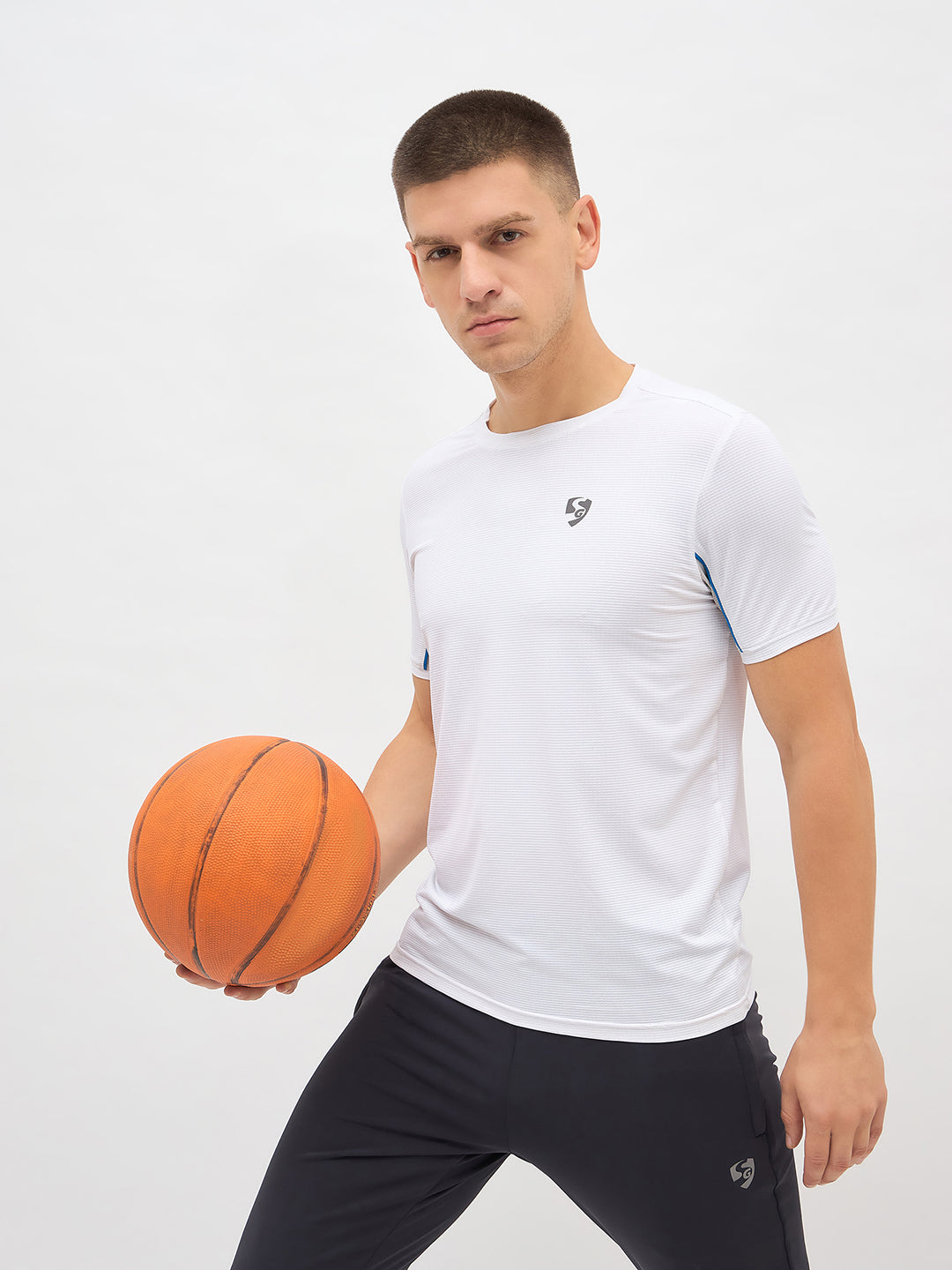 T-SHIRT MEN SG H3MT8204 WHITE