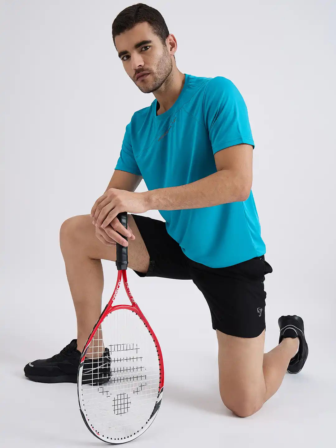 SG H2MS83951 Men Black/Fluro Shorts