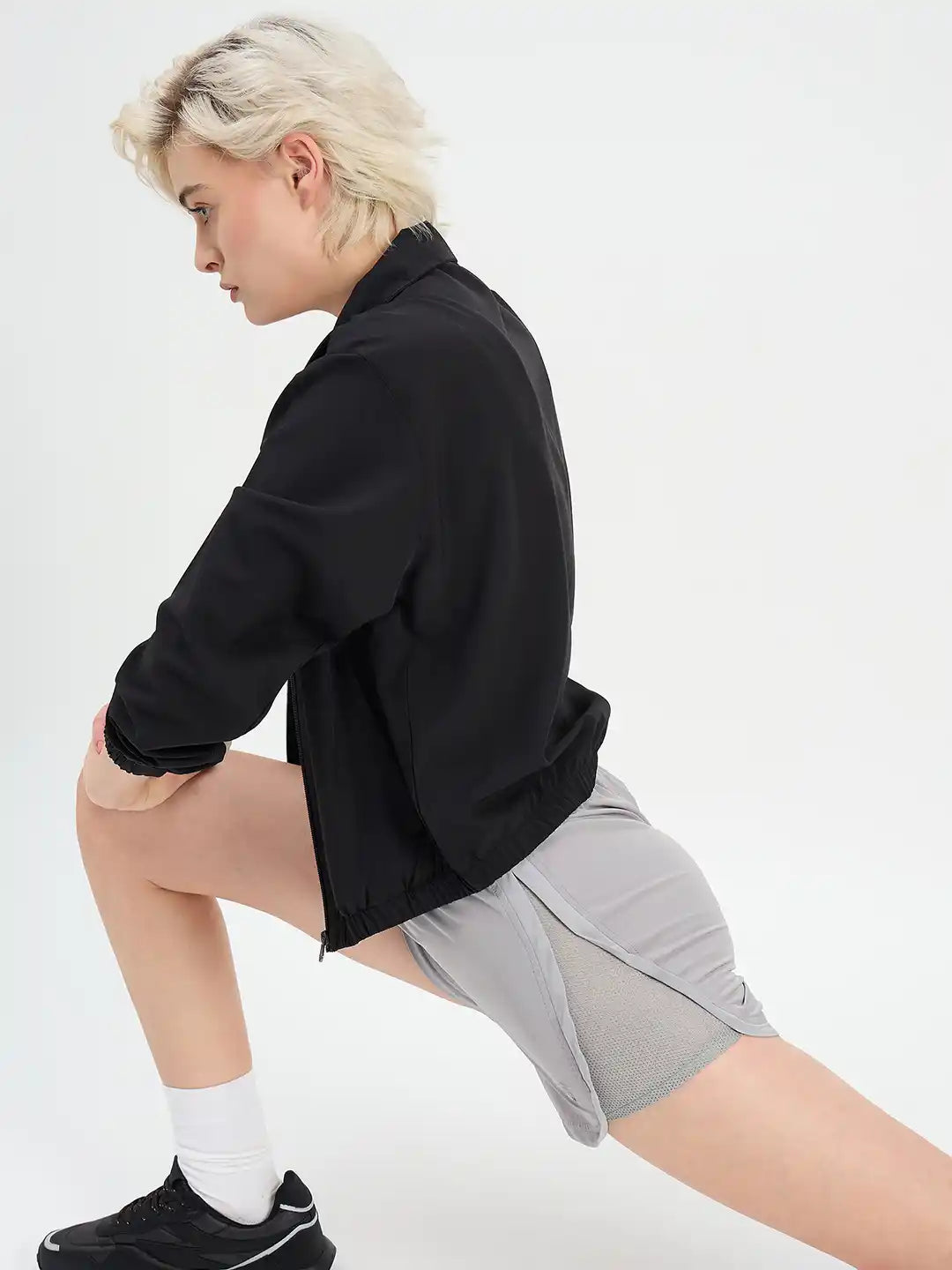 SG H2WS83251 Women Grey Shorts