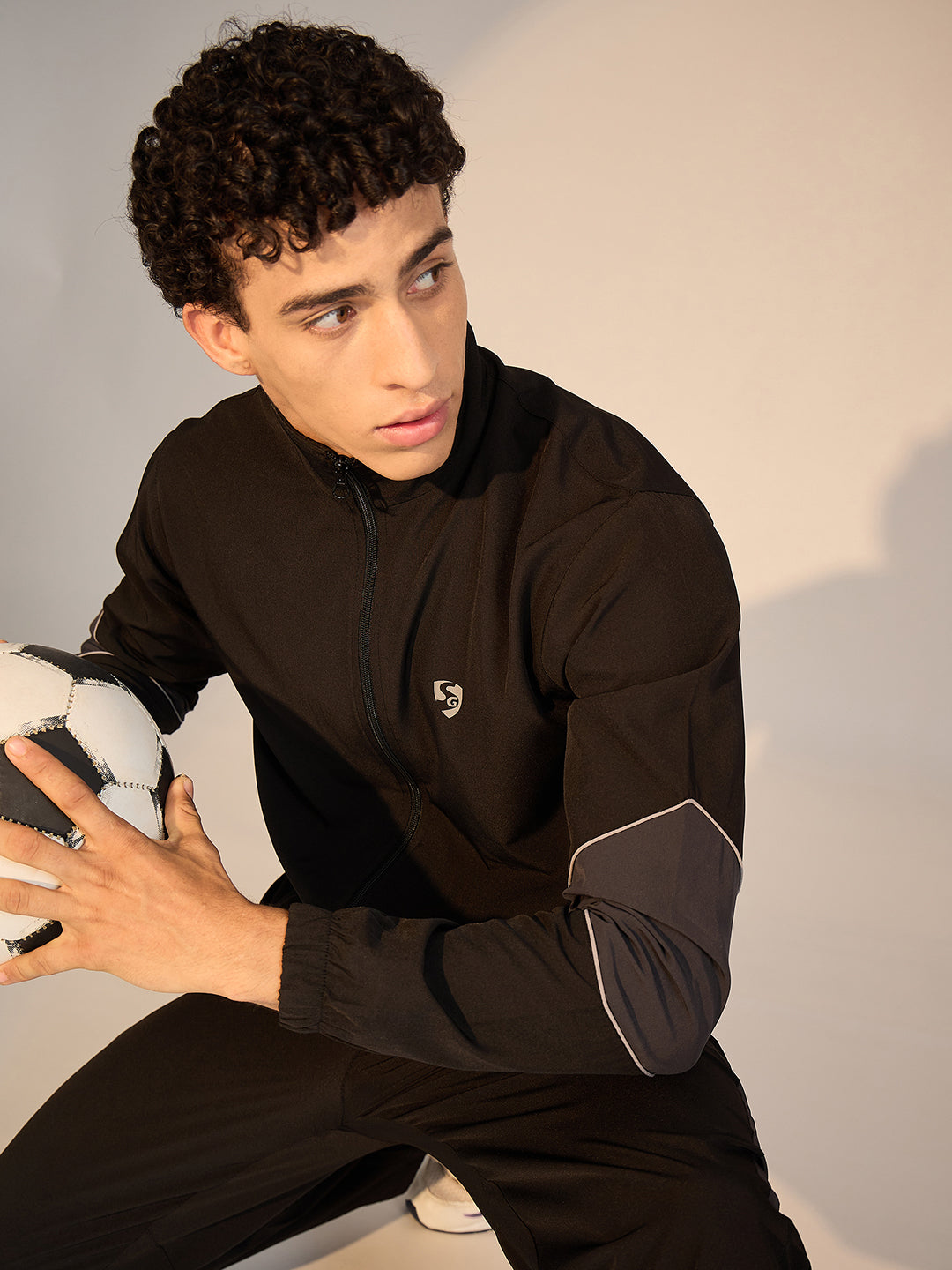 TRACKSUIT MEN SG H4MTS8231 BLACK