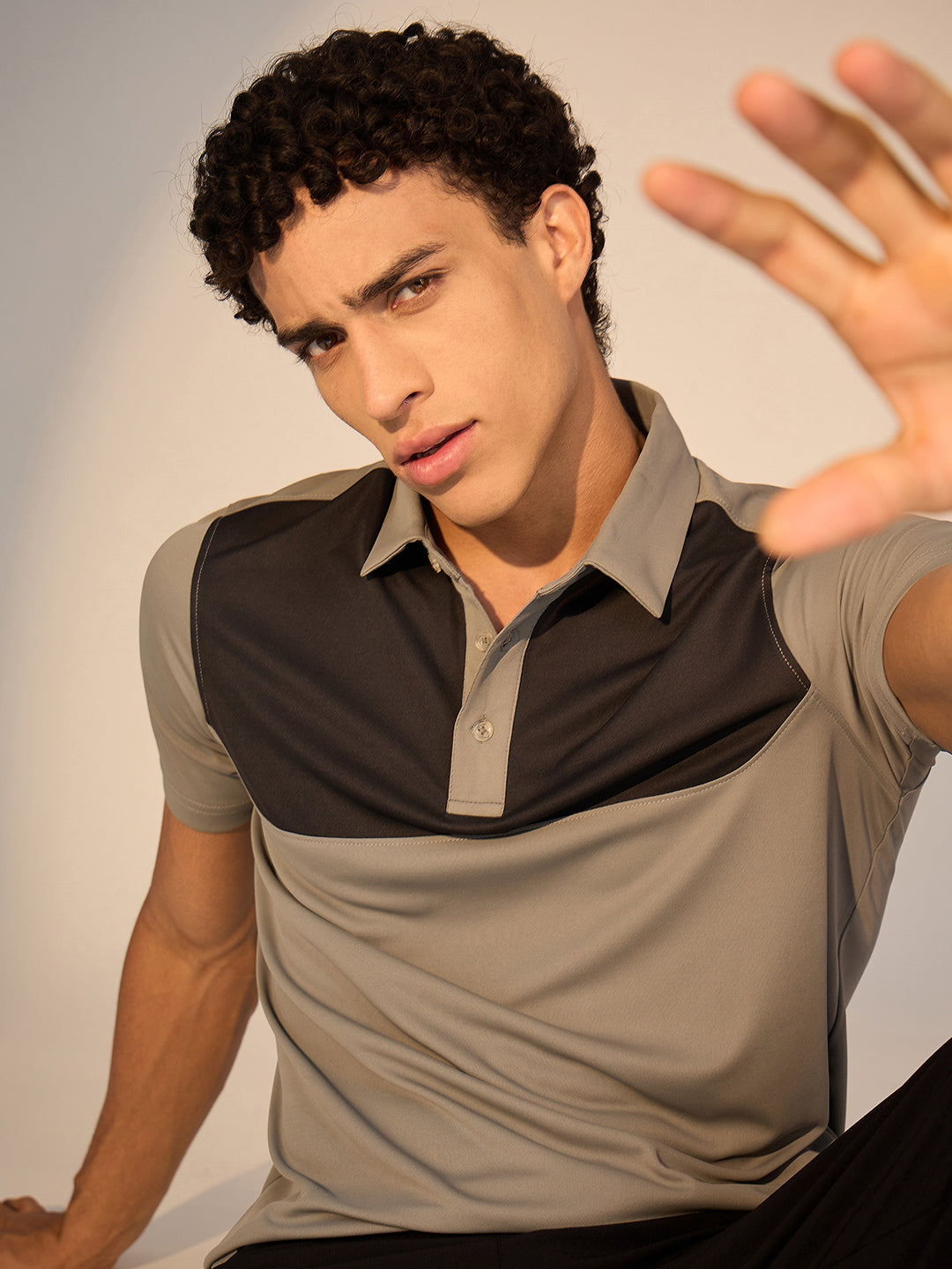 POLO MEN SG H3MP8213 LT. GREY