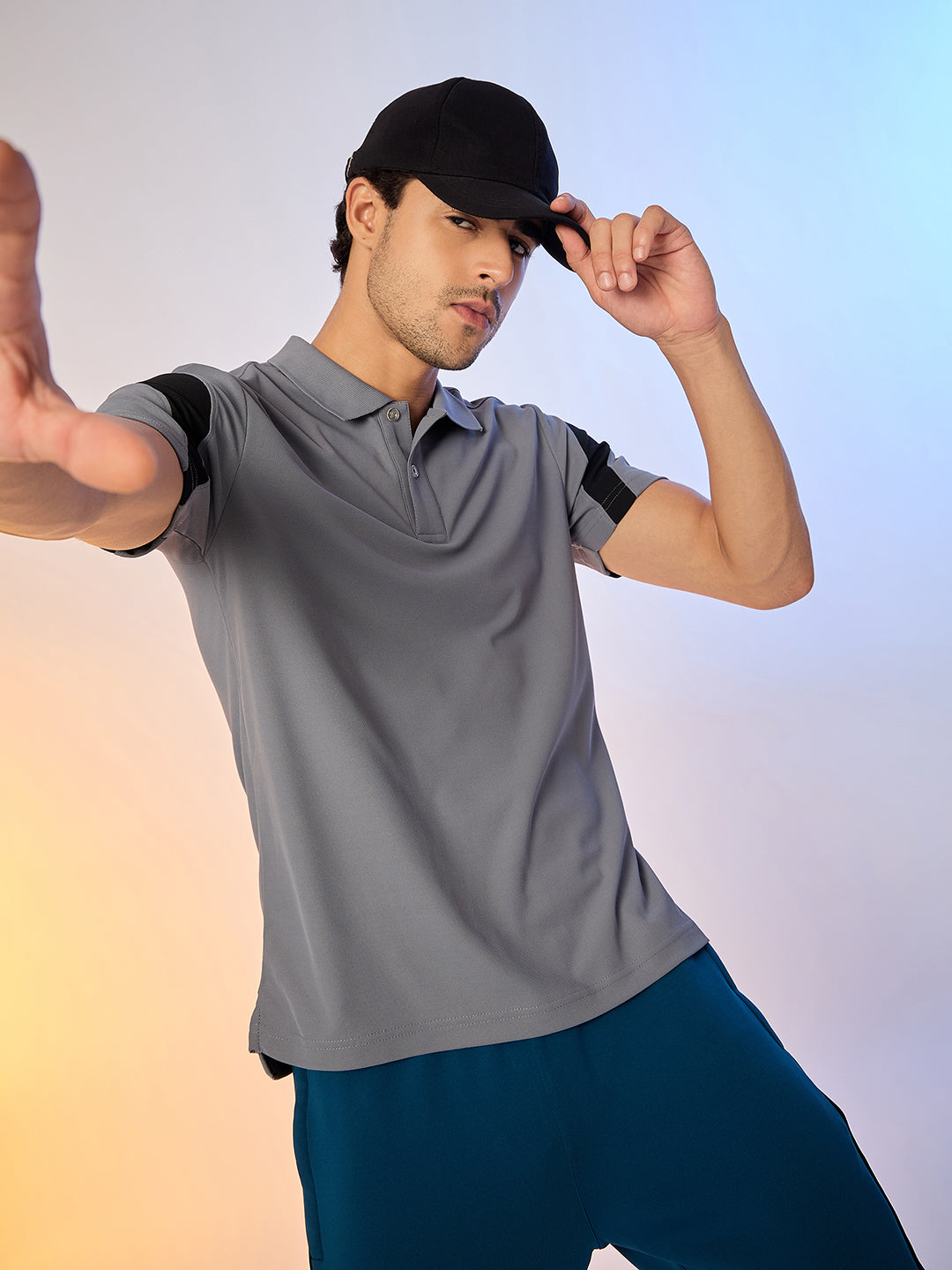 POLO MEN SG H3MP8212 GREY