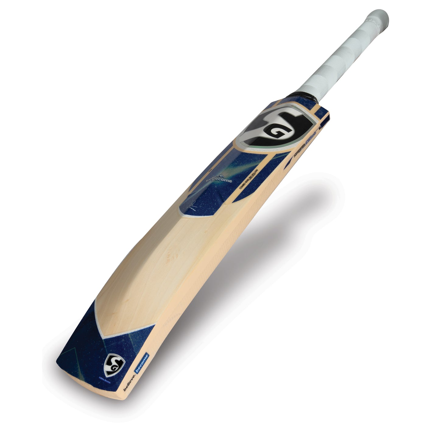 SG HP Shield English and Kashmir Combo Cricket Bat
