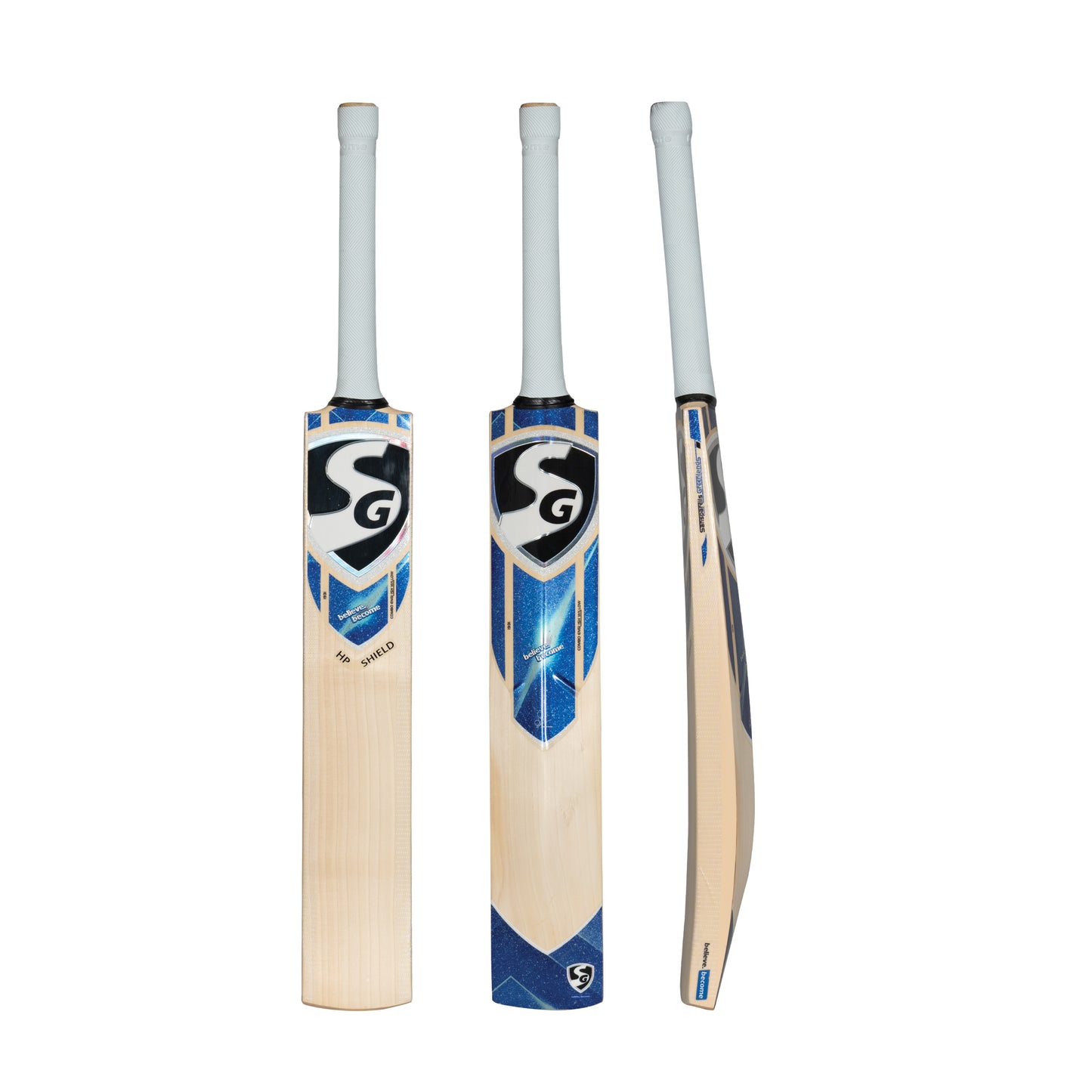 SG HP Shield English and Kashmir Combo Cricket Bat