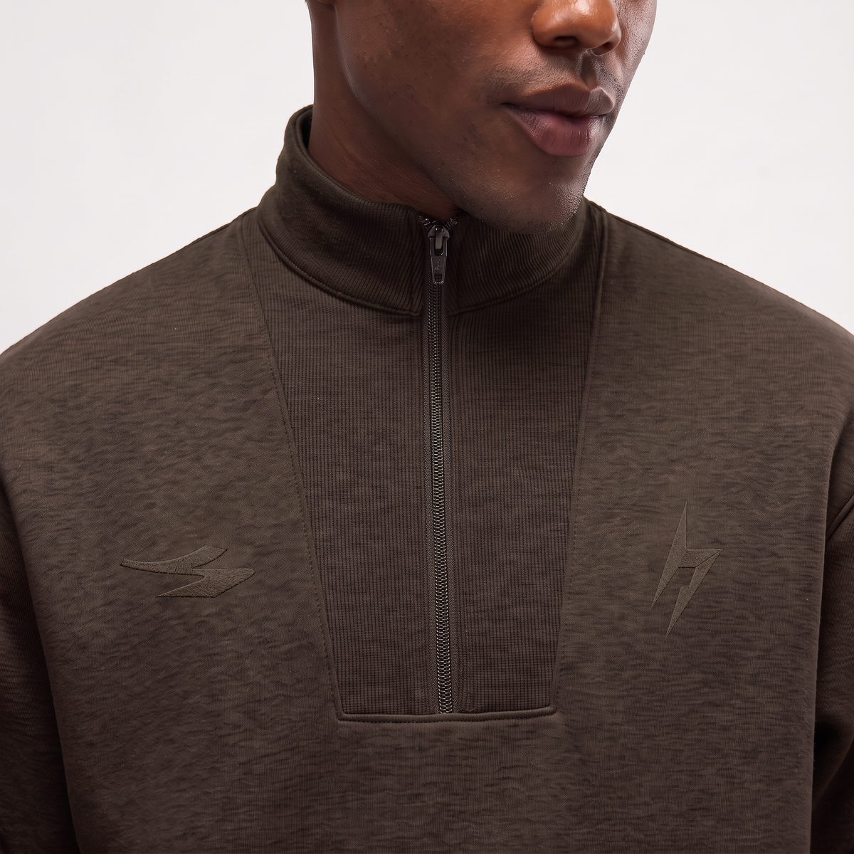 SG HP33 Privé Quarter Zip Sweatshirt Relaxed Fit - Men's