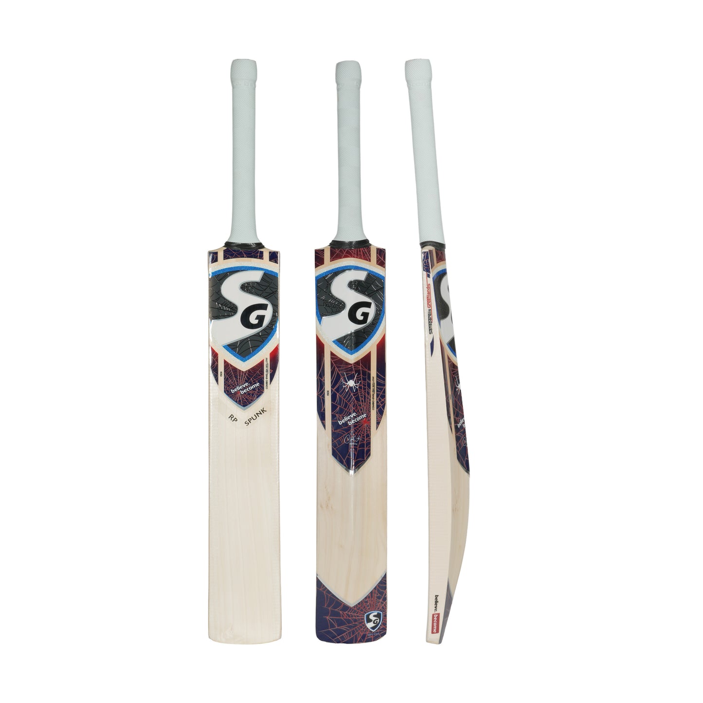 SG RP Spunk English and Kashmir Combo Cricket Bat