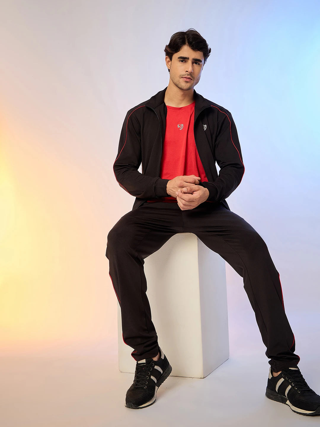 TRACKSUIT MEN SG H4MTS8228 BLACK