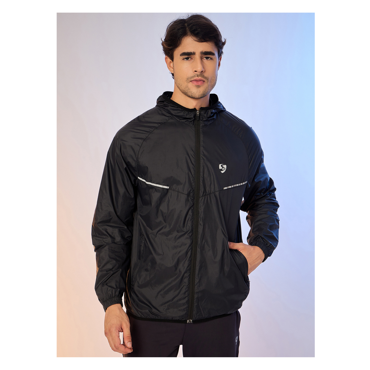 JACKET MEN SG H3MJ8241 BLACK