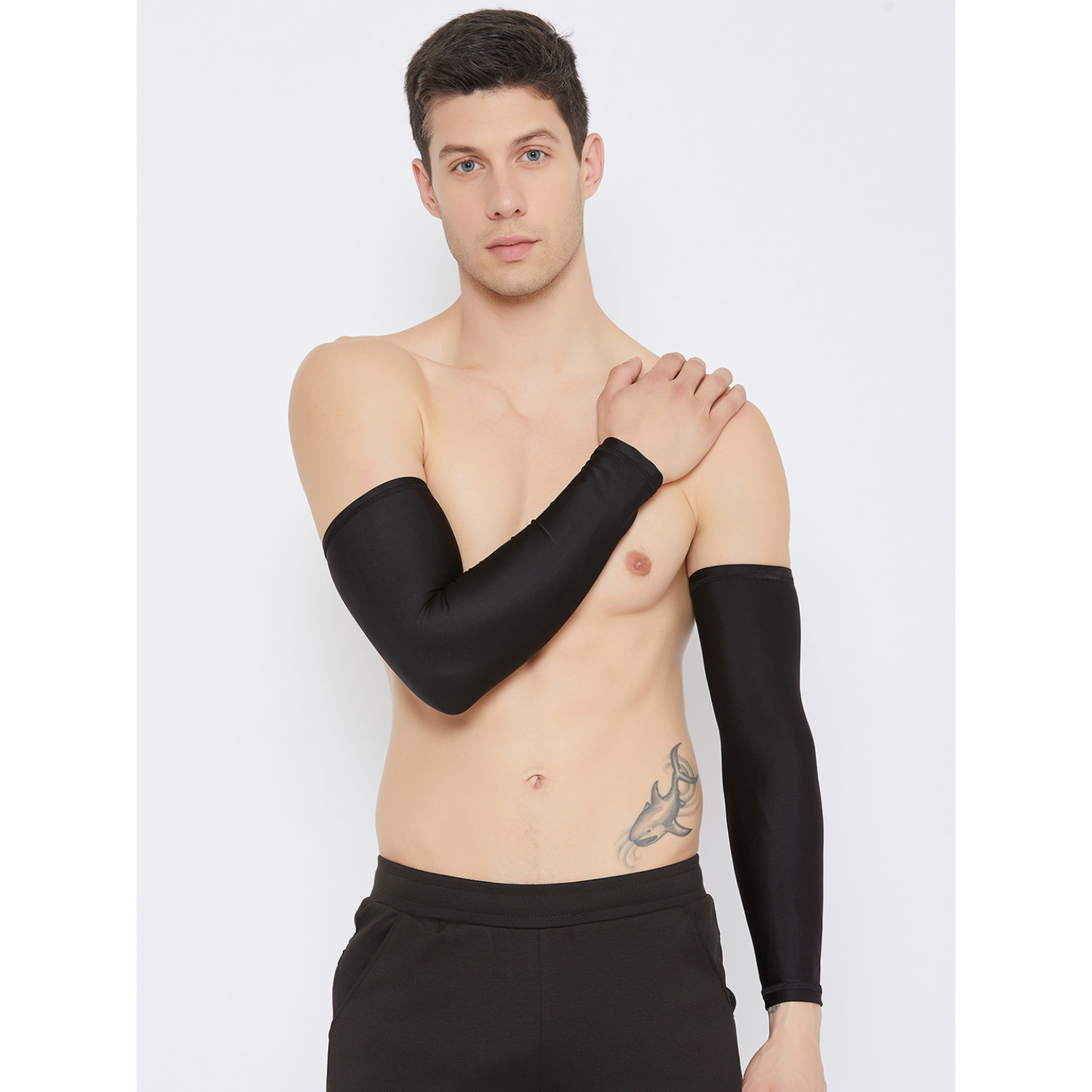 SG Century Cricket Sleeve(Black)