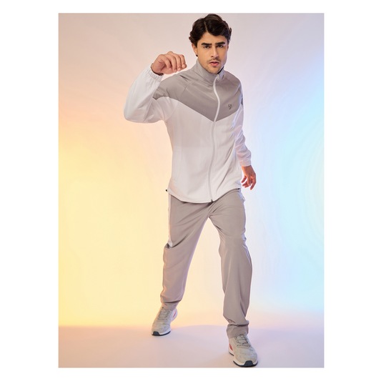 TRACKSUIT MEN SG H3MTS8237 GREY/WHITE