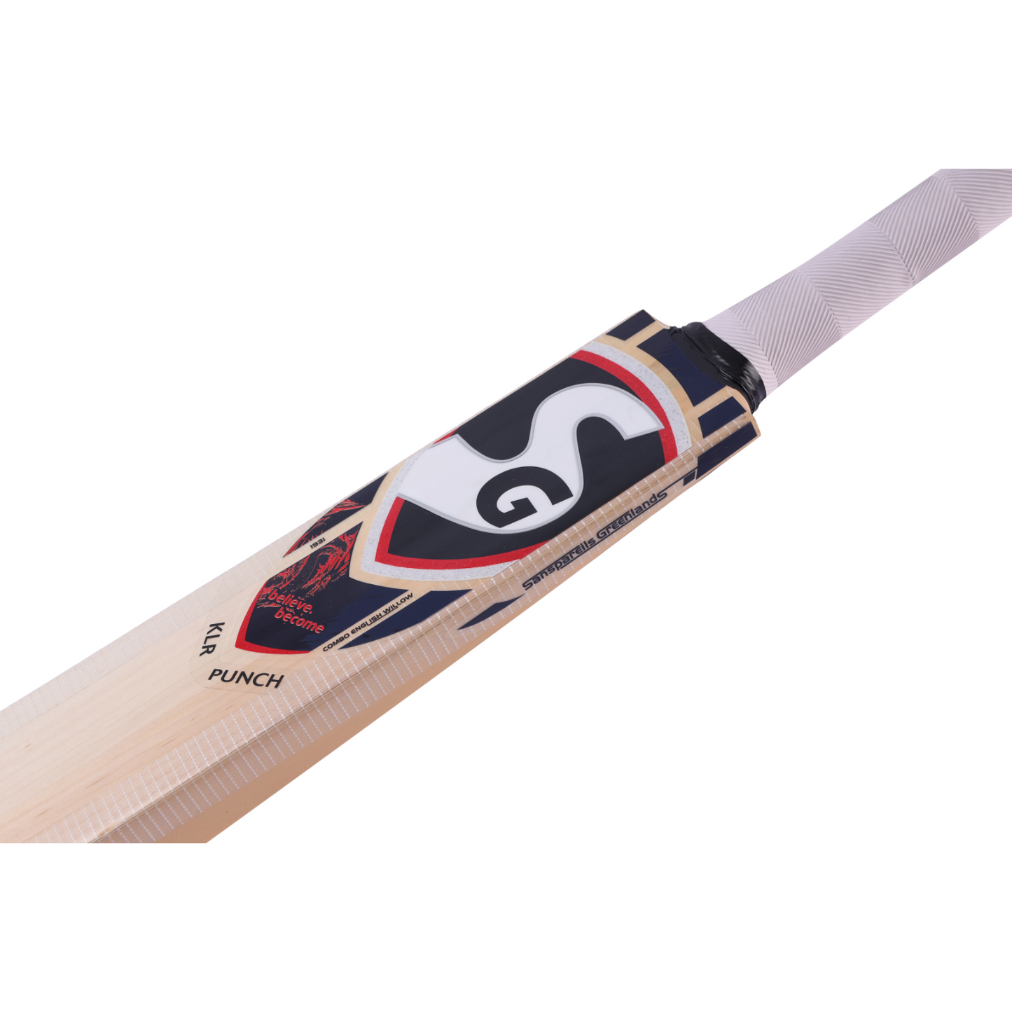 SG KLR Punch English and Kashmir Combo Cricket Bat