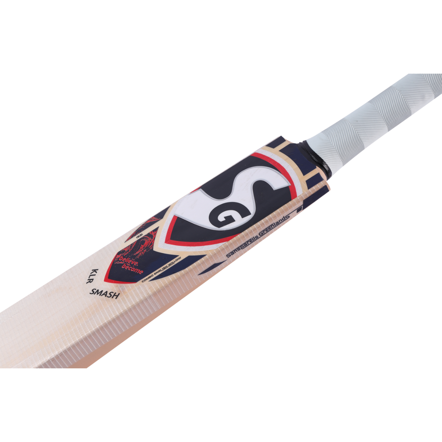 SG KLR Smash English and Kashmir Combo Cricket Bat