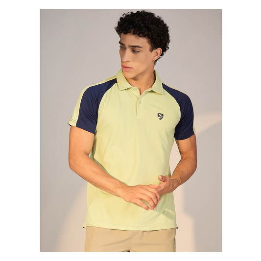 POLO MEN SG H3MP8214 APPLE GREEN/NAVY