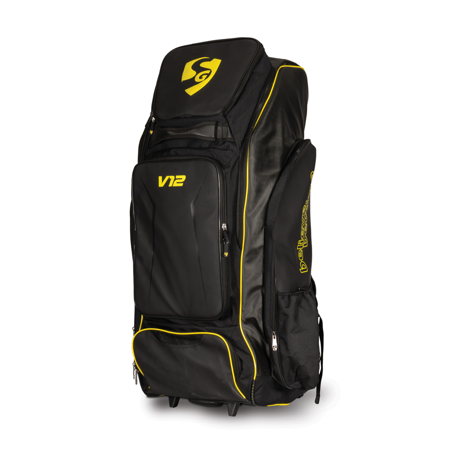 SG V12 Player Duffle Wheelie Cricket Kit Bag