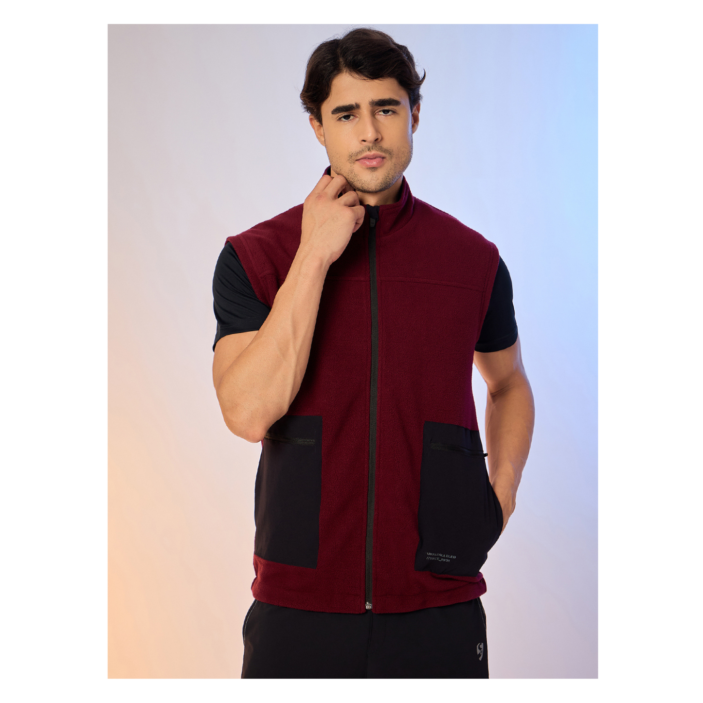 JACKET S/L MEN SG H4MJ8239 MAROON