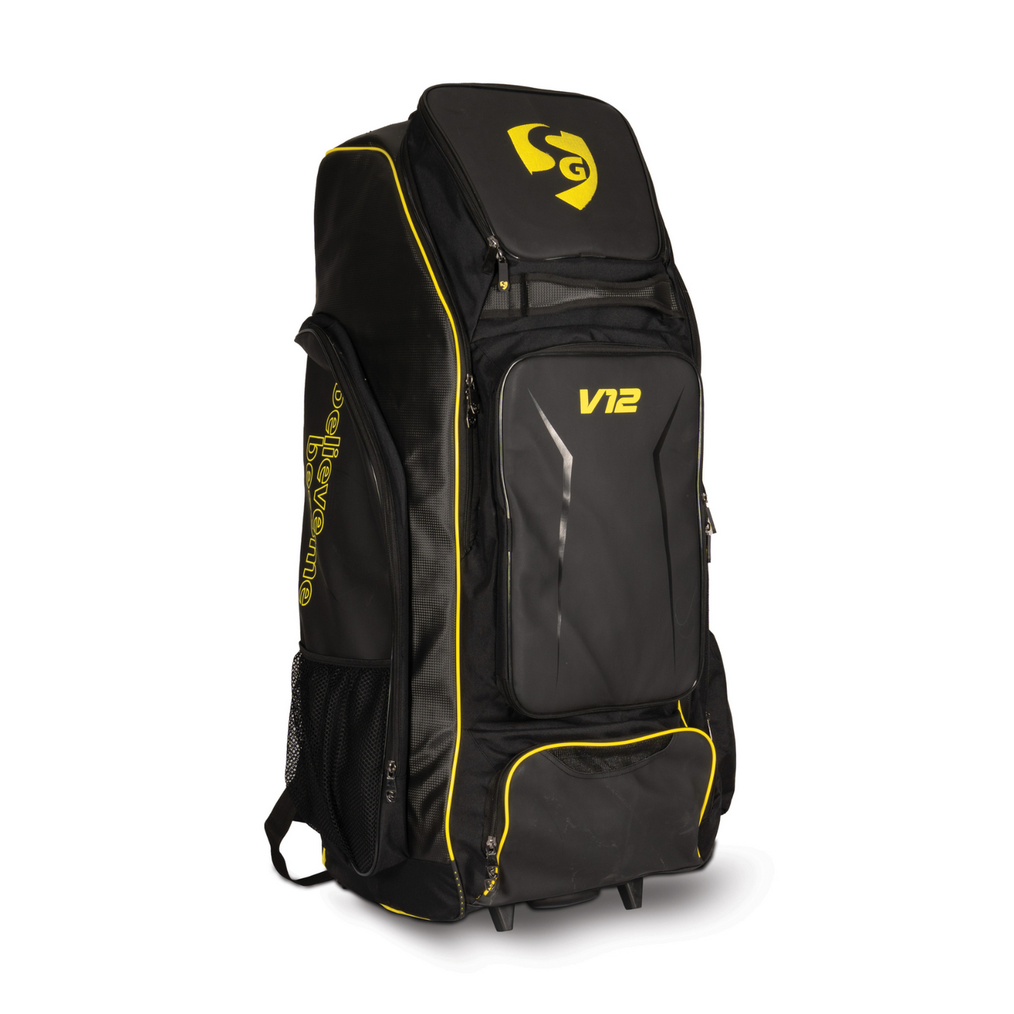 SG V12 Player Duffle Wheelie Cricket Kit Bag