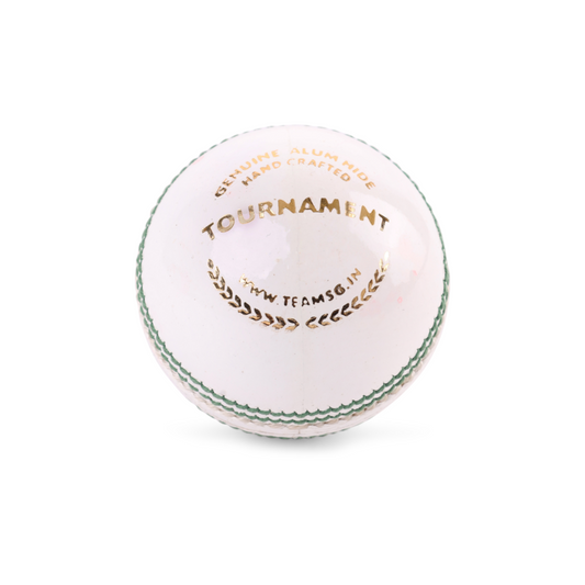 SG Tournament White Cricket Leather Ball