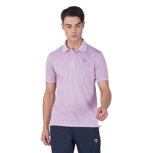 SG Men's Polo T-Shirt | Ideal for Trail Running, Fitness & Training, Jogging, Regular & Fashion Wear