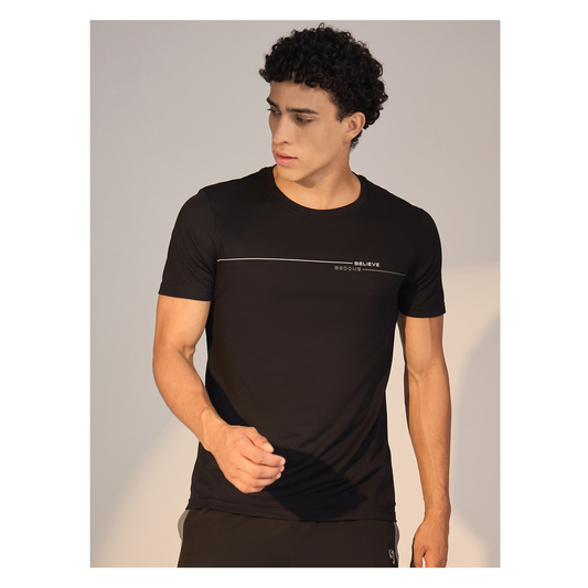 T-SHIRT MEN SG H3MT8210 BLACK