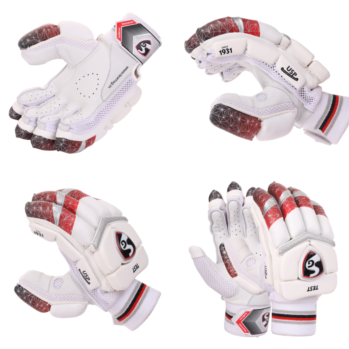 SG Test Batting gloves