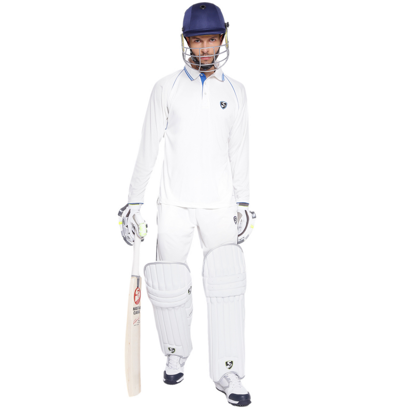 SG Premium 2 0 Full Sleeve Shirt Cricket Whites