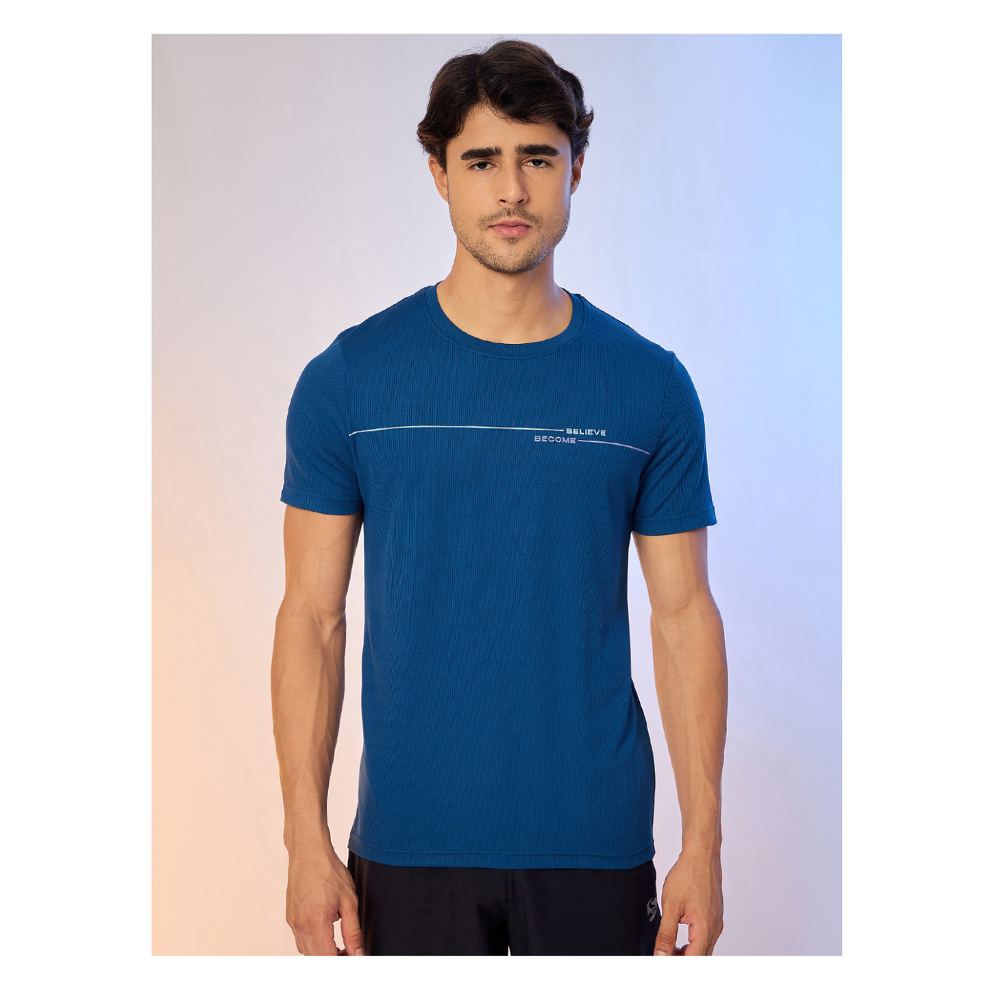 T-SHIRT MEN SG H3MT8210 NAVY