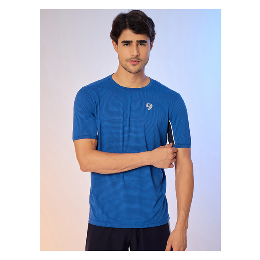 T-SHIRT MEN SG H3MT8204 COBALT BLUE