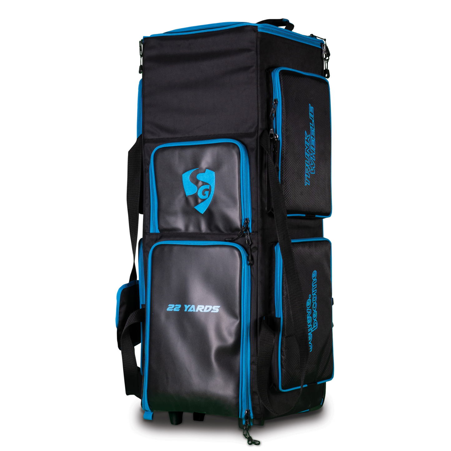 SG 22 Yards Wheelie Trunk Cricket Kit Bag