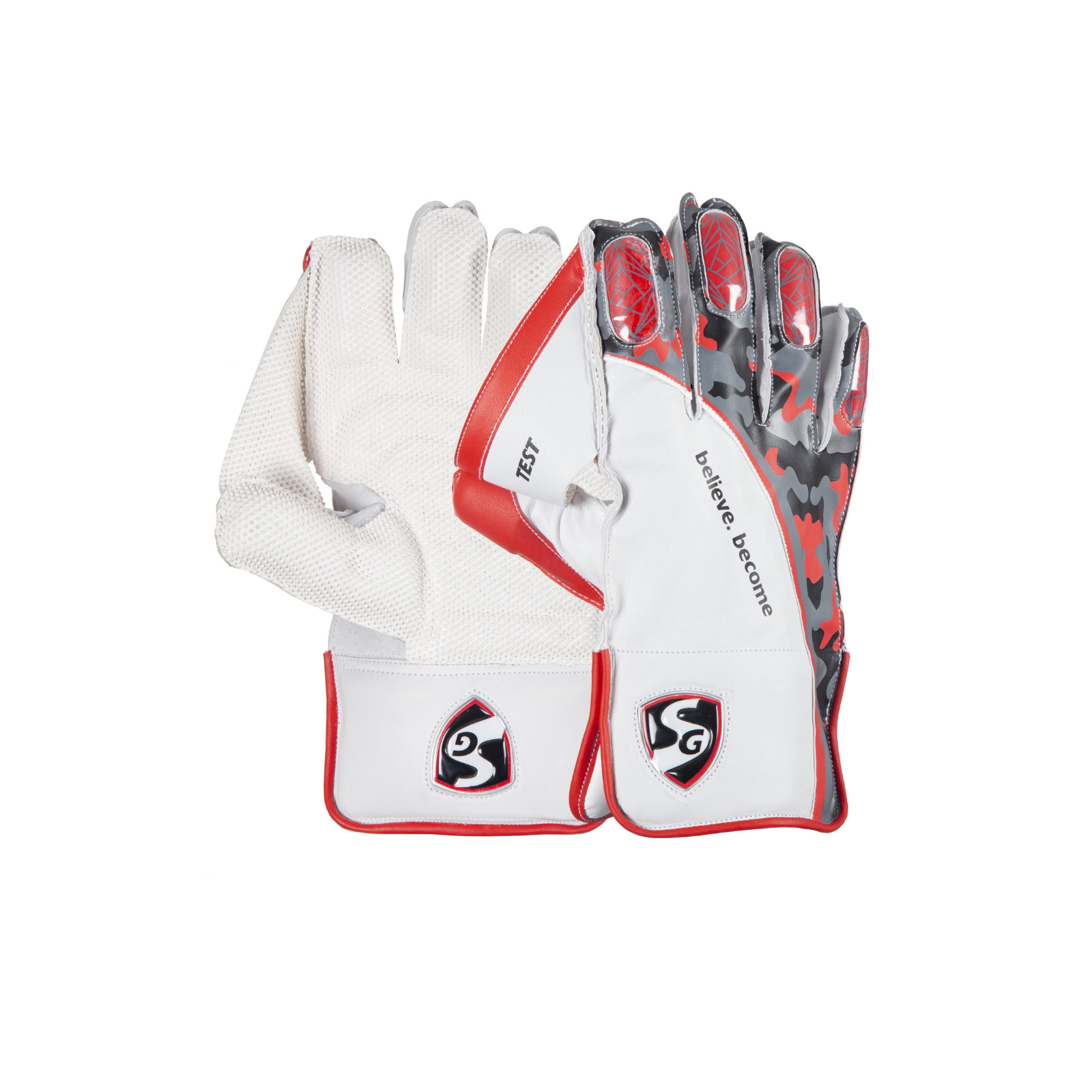 SG Test Wicket Keeping Gloves Multi Color W.K. Gloves TeamSG