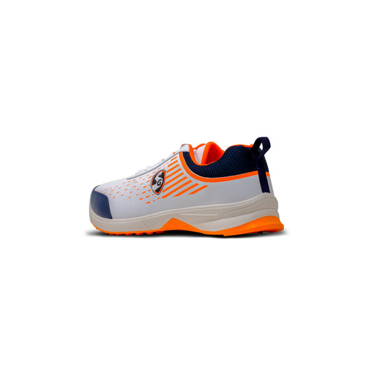 SG YORKER Sport Shoe with classic White meets bold Navy and vibrant Orange