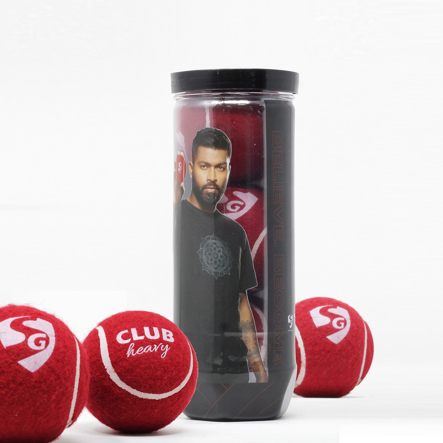 SG Club Heavy Cricket Balls (PACK OF 3)