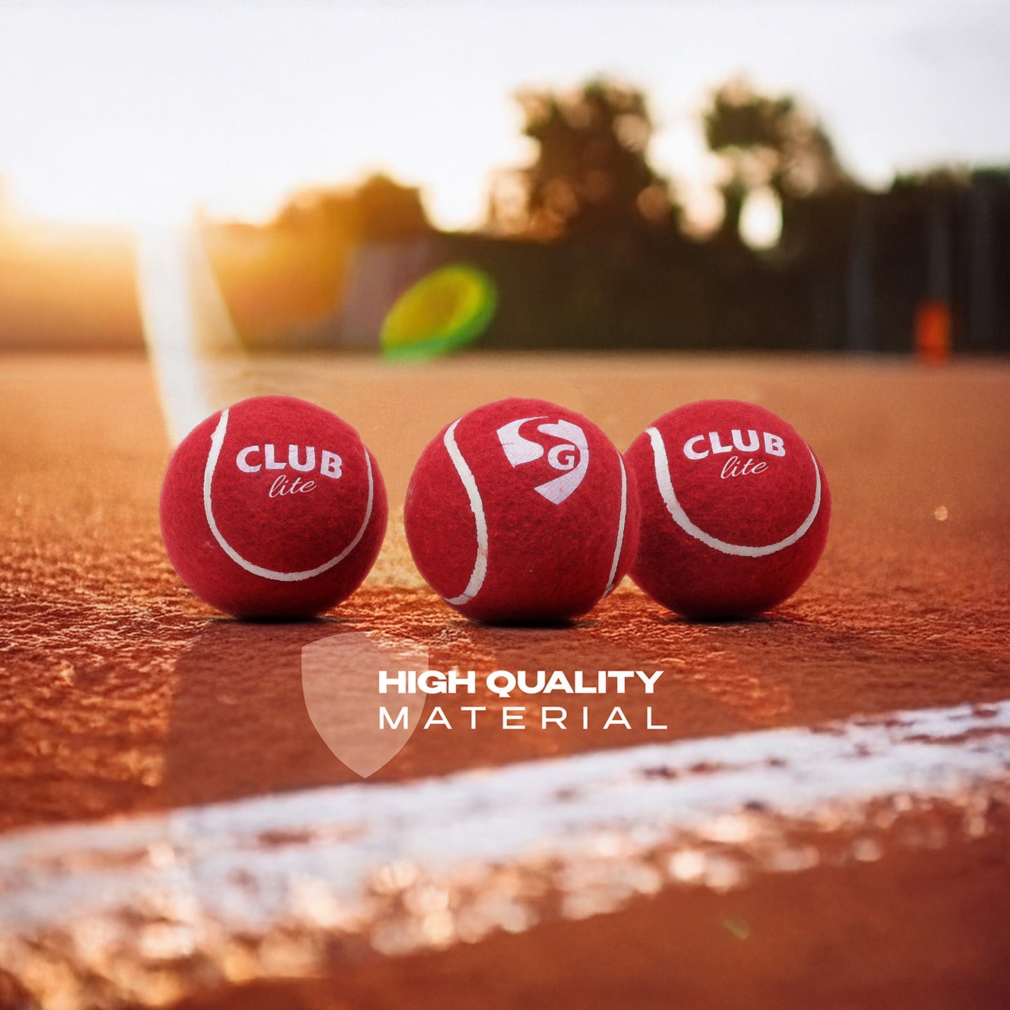 SG Club Lite Red Cricket Balls (PACK OF 6)