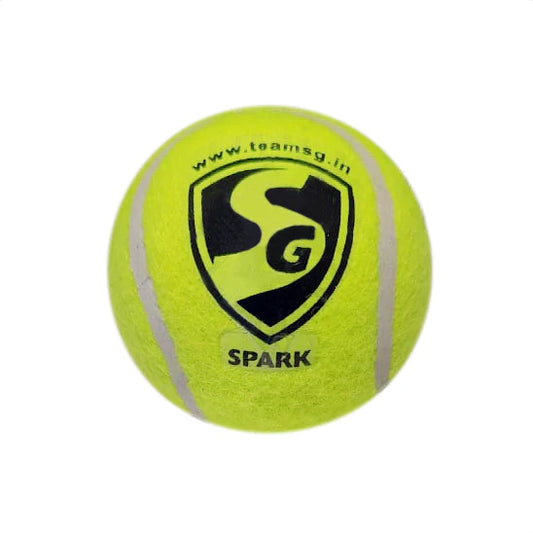 SG Spark Green Synthetic Cricket Ball