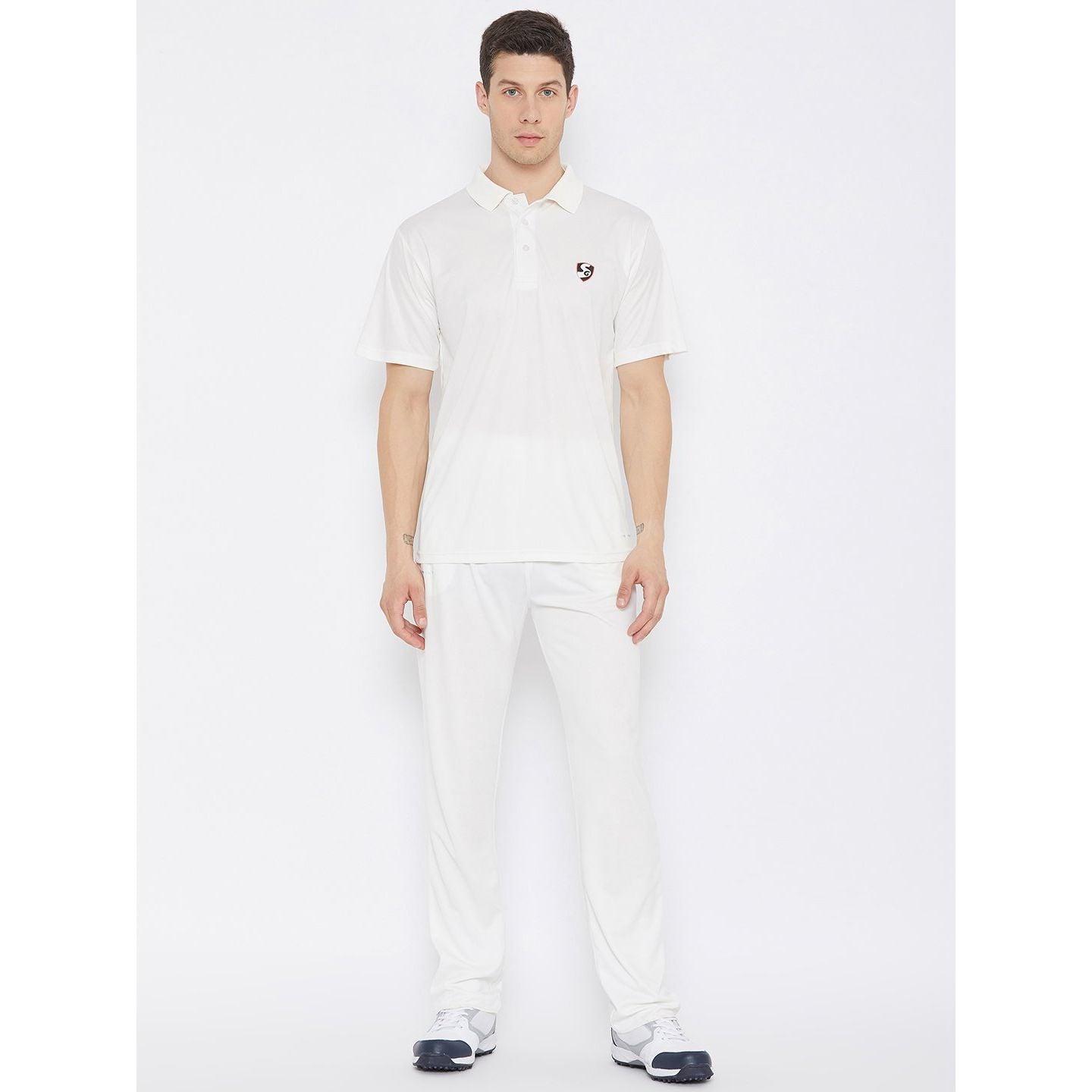 SG Club Half Sleeve Combo Cricket Whites (Junior)