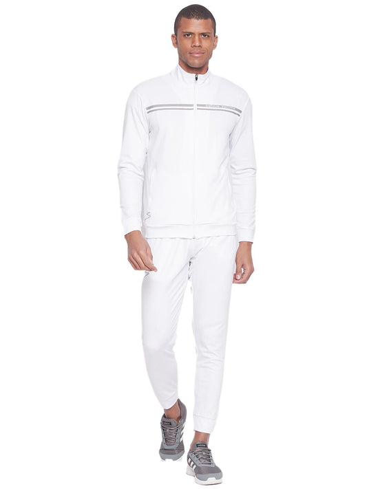 Unpar by SG Track Suit For Mens & Boys, White | Ideal for Trail Running, Fitness & Training, Jogging, Gym Wear & Fashion Wear