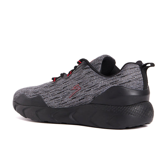 Unpar By SG Roar Running Sports Shoes For Men, Grey/Red | Ideal for Running/Walking/Gym/Jogging/Training Sports Fashion Footwear