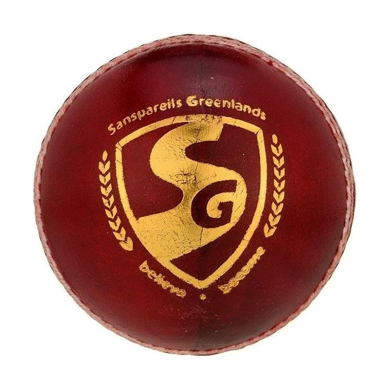 SG Club™ Red Cricket Leather Ball
