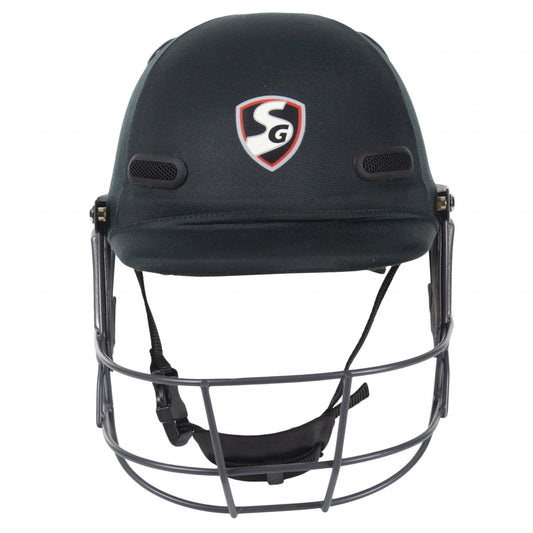 SG Acetech Coloured Cricket Helmet (Green