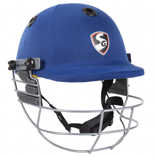 SG Blazetech Coloured Cricket Helmet (Blue)