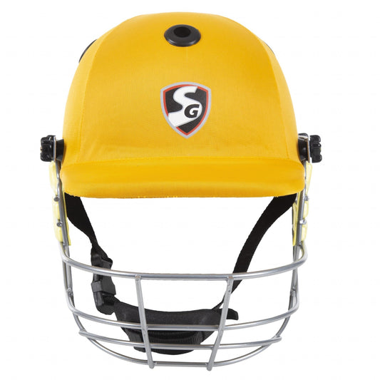 SG Blazetech Coloured Cricket Helmet (Yellow)
